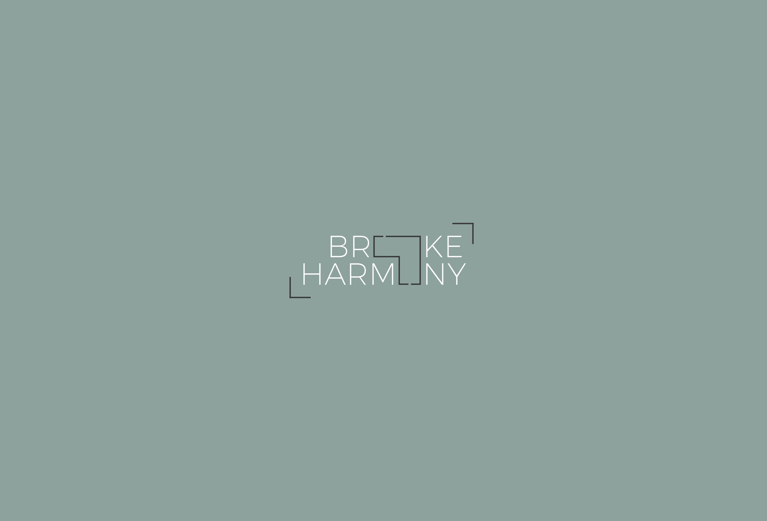 Brooke Harmony — logo on sage
